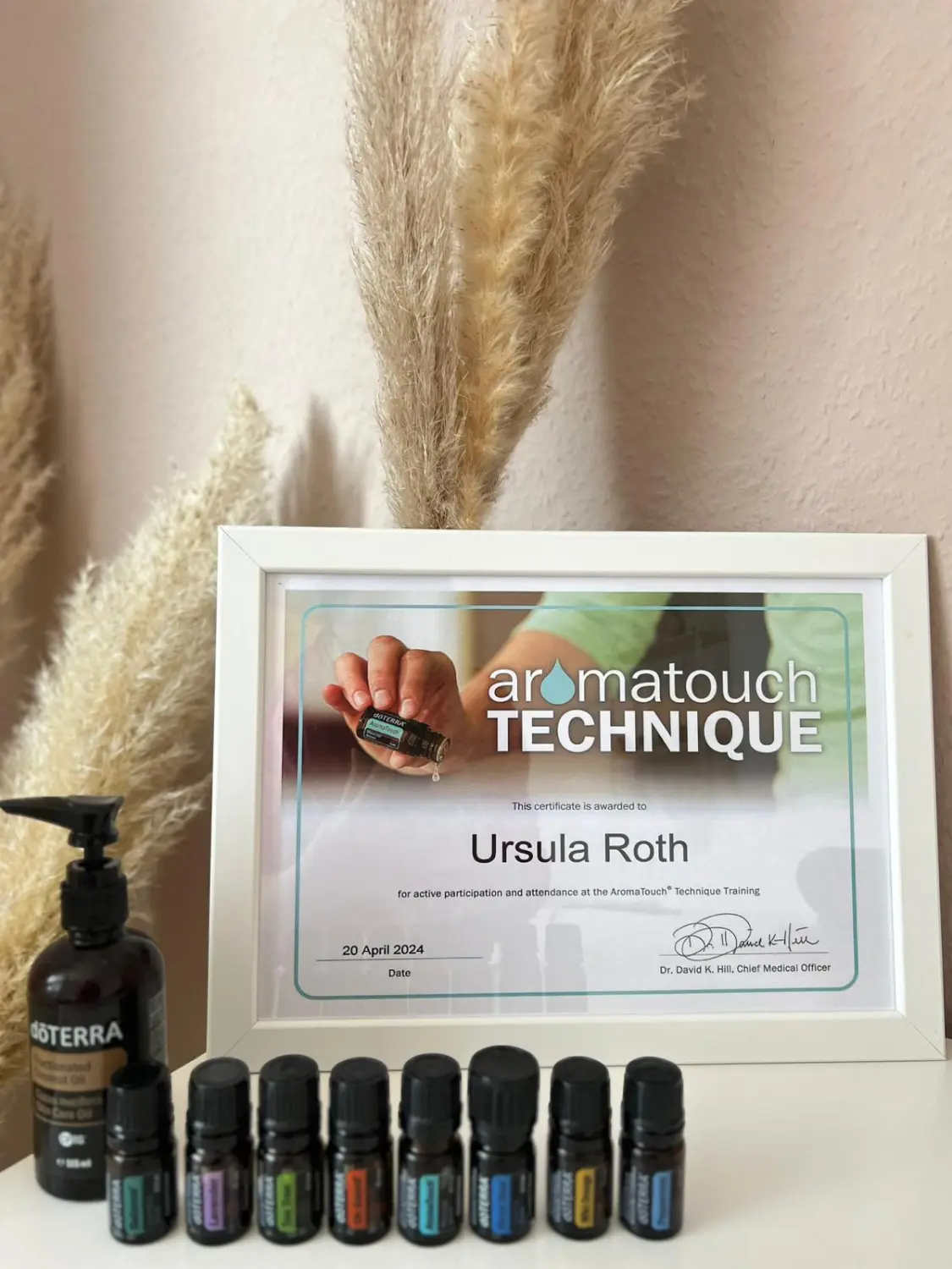 Ursula Roth REIKI Meister - doTERRA aromatouch TECHNIQUE
